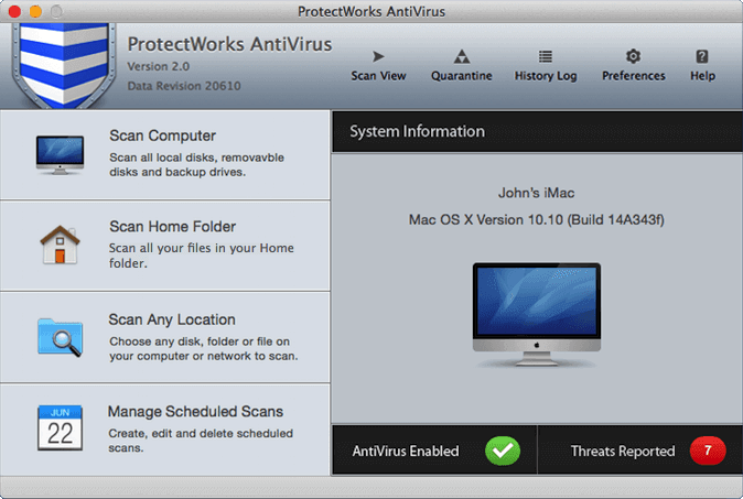 download free antivirus for mac os x
